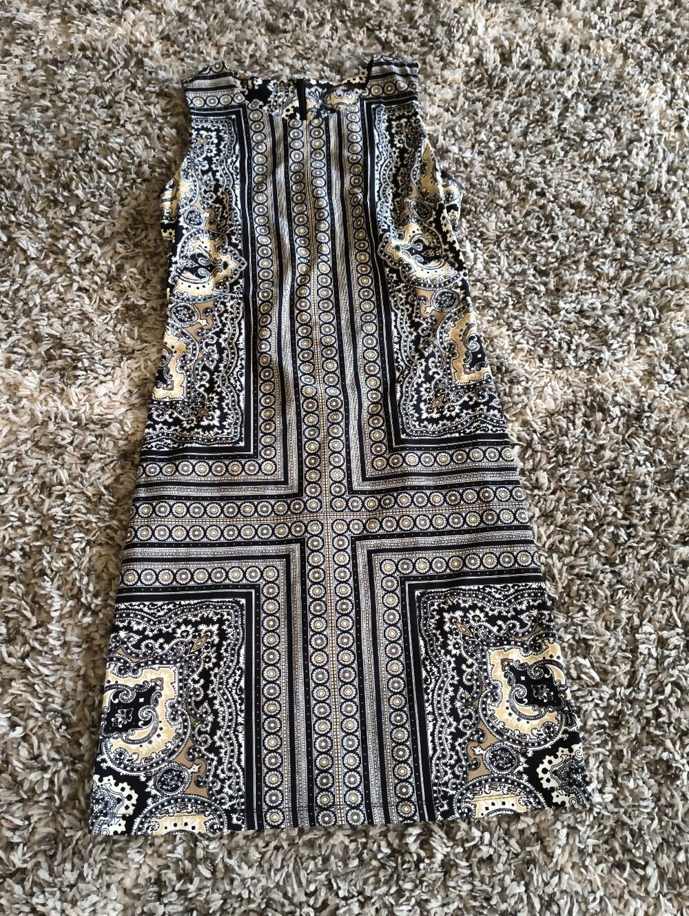 J. McLaughlin Catalina Cloth Sophia Sheath Dress Geometric Paisley Print